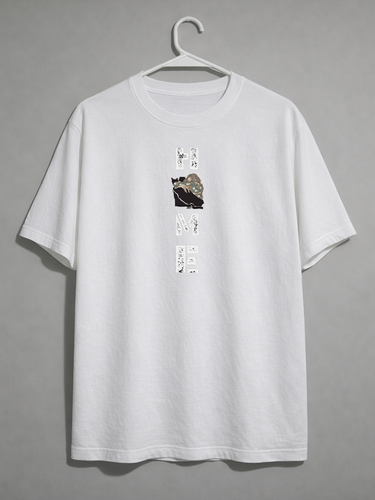 تیشرت سفید Iran خانه من چاپ مرکزی