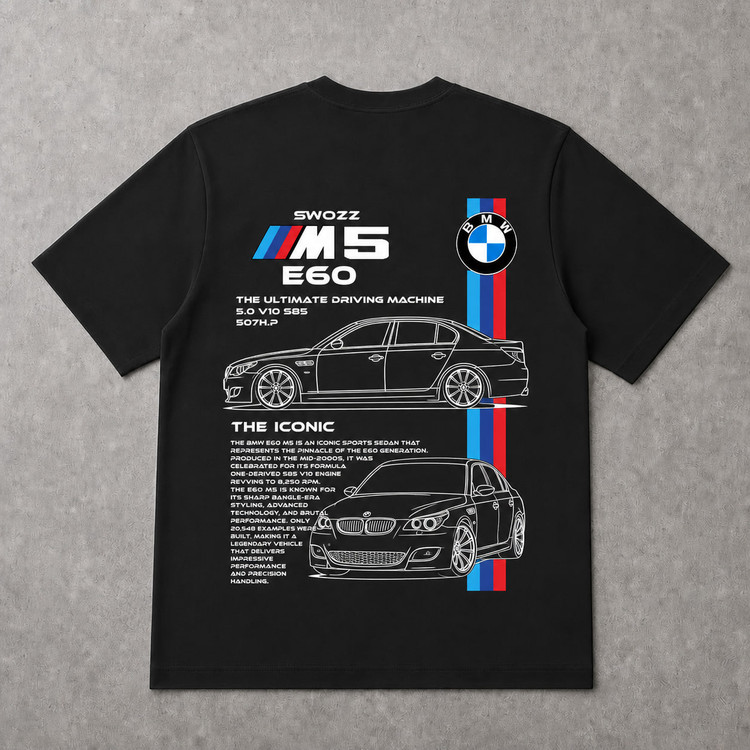 طرح BMW E 60 (چاپ پشت و رو)